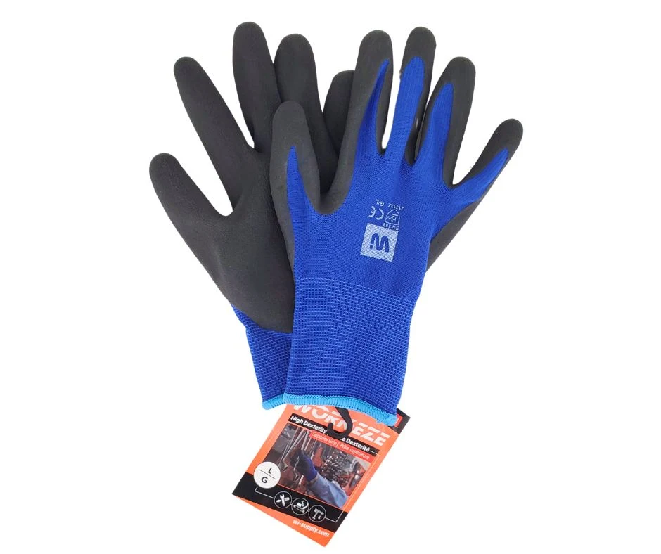 Work-Eze - High Dexterity Nylon Gloves - Large — Each (1 CT)