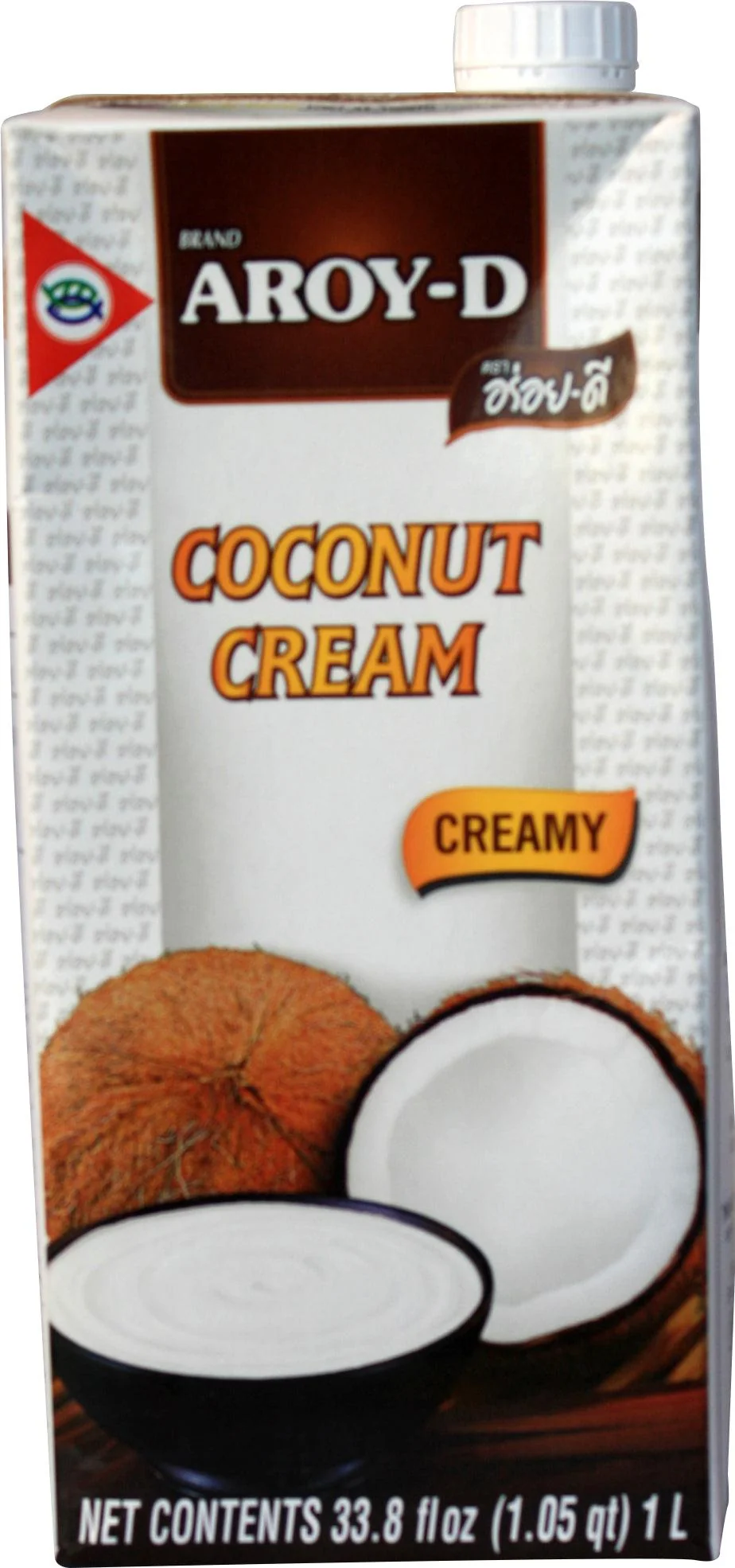 Aroy-D - Coconut Cream — Case (12 x 1 L)