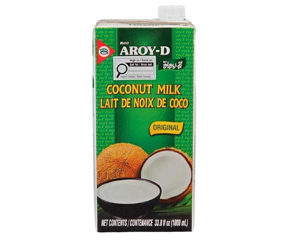 Aroy-D - Coconut Milk - Large — Case (12 x 1 L)