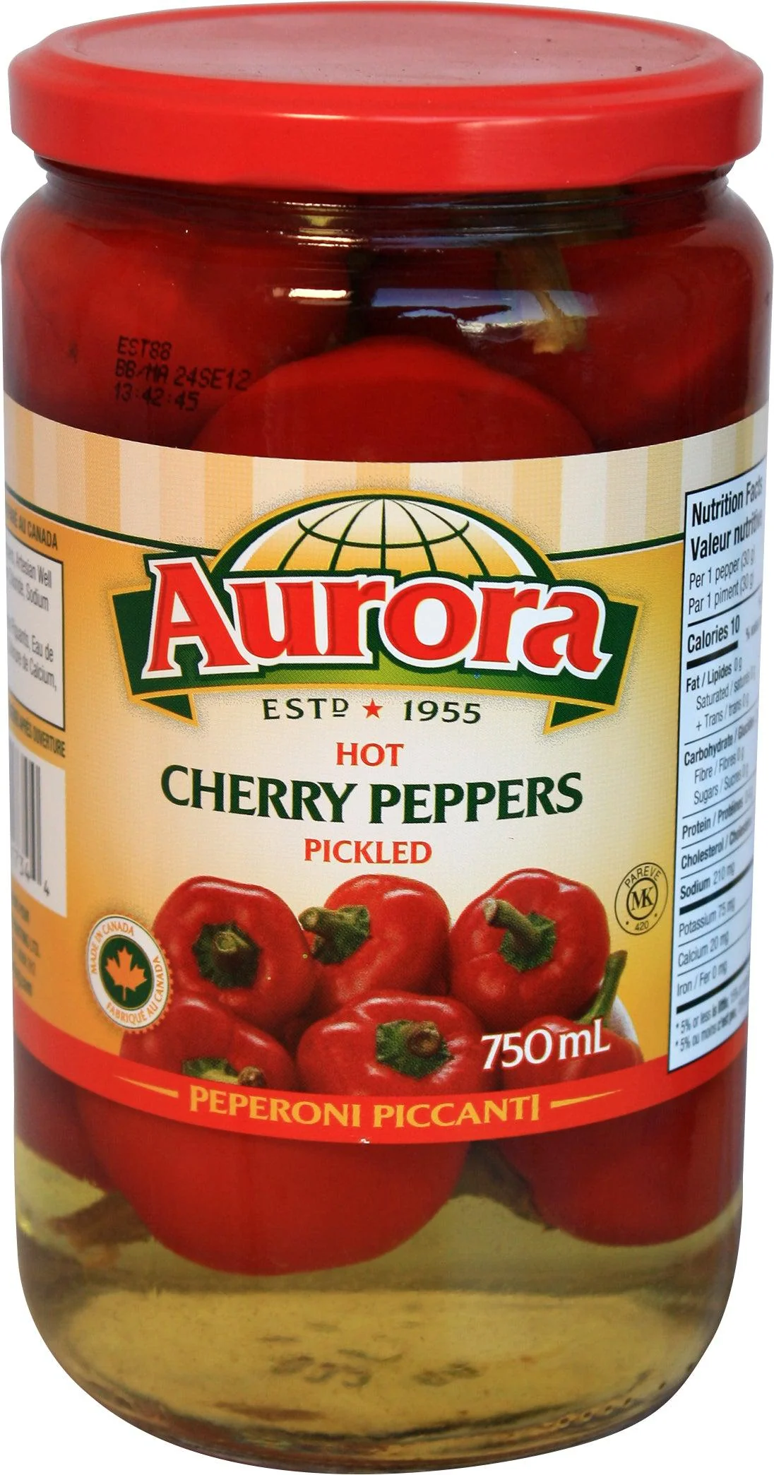 Aurora - Hot Cherry Pepper - Small — Each (750 ML)