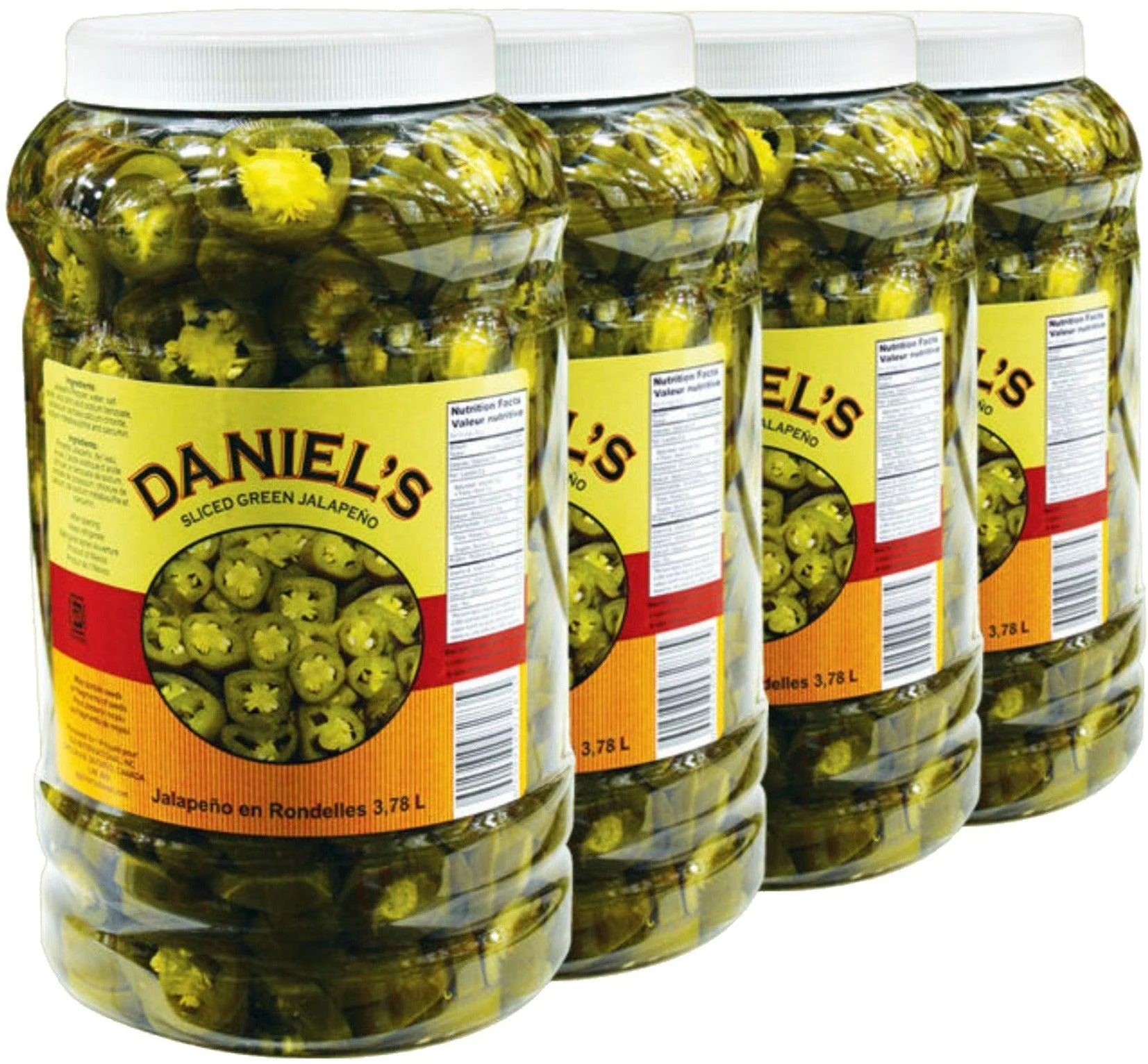 Daniel's - Sliced Jalapeno Pepper — Each (3.78 L)