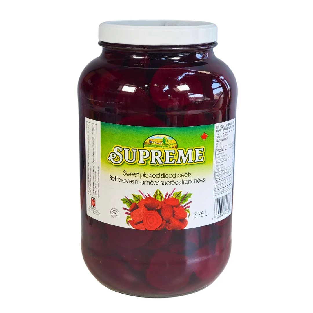 Supreme - Sweet Pickle Sliced Beets — Each (3.78 L)