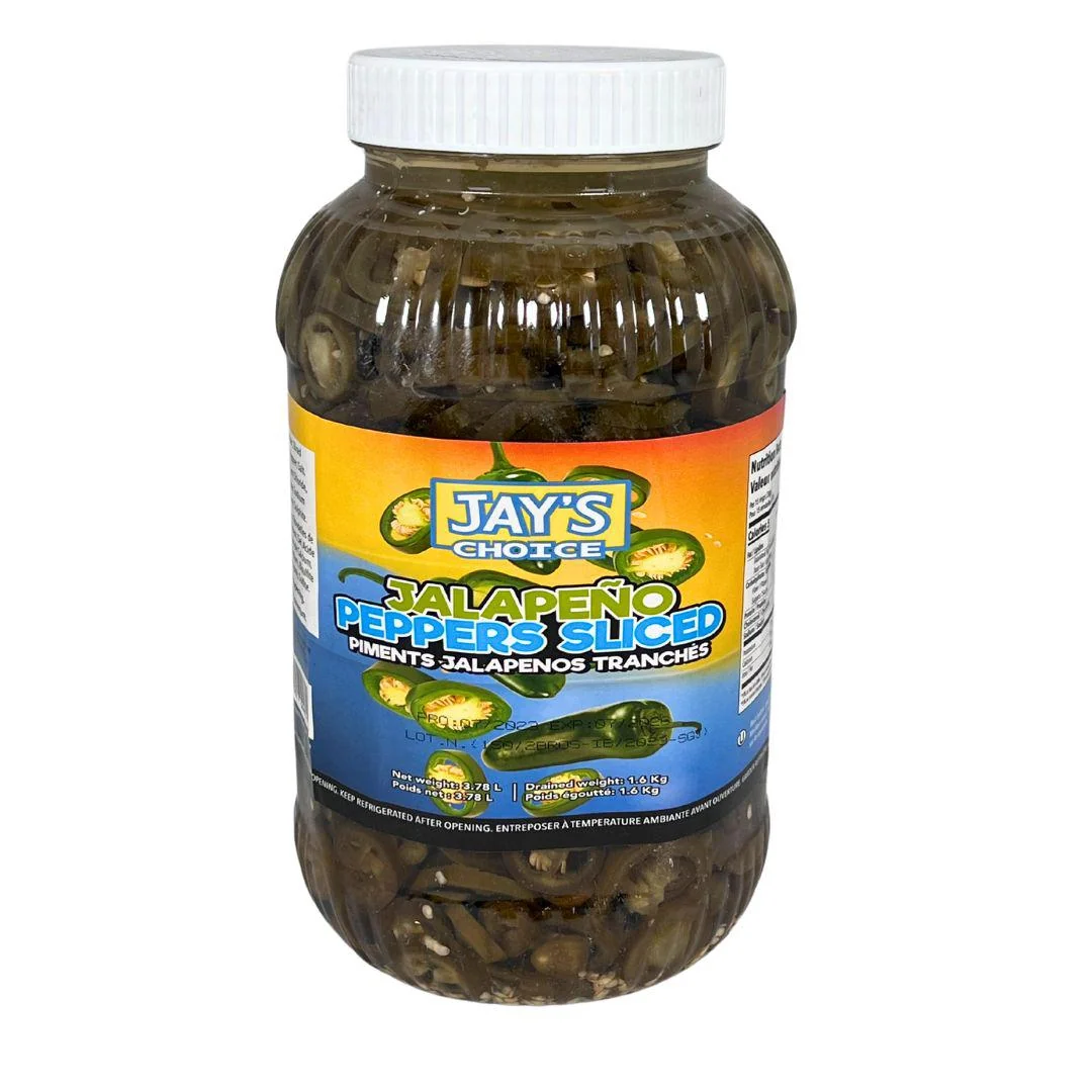 Jay's Choice - Jalapeno Pepper Slices — Each (3.78 L)