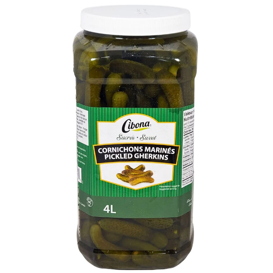 Cibona - Gherkins - Sweet - Medium — Each (4 L)