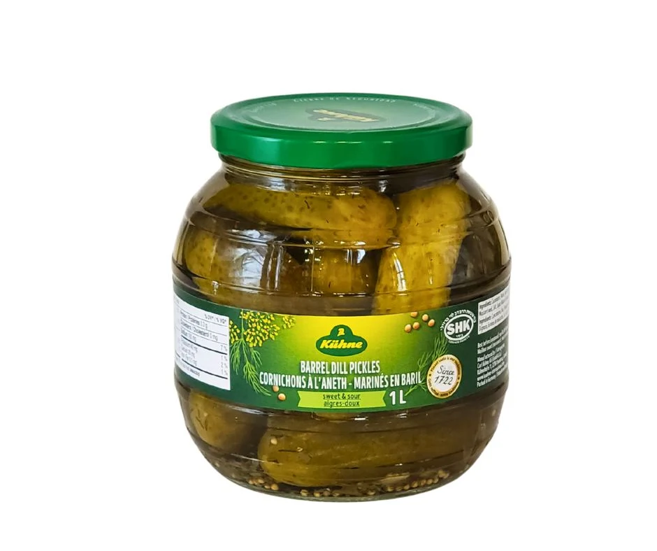 Kuhne - Barrel Dill Pickles Kosher — Each (1 L)