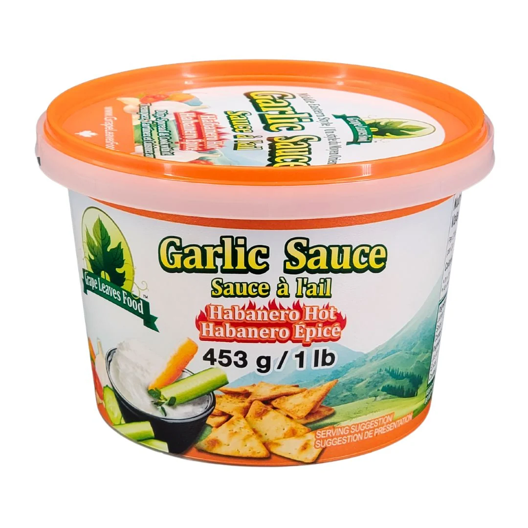 Grape Leaves - Habanero Hot Garlic Sauce - 453g — Each (453 G)