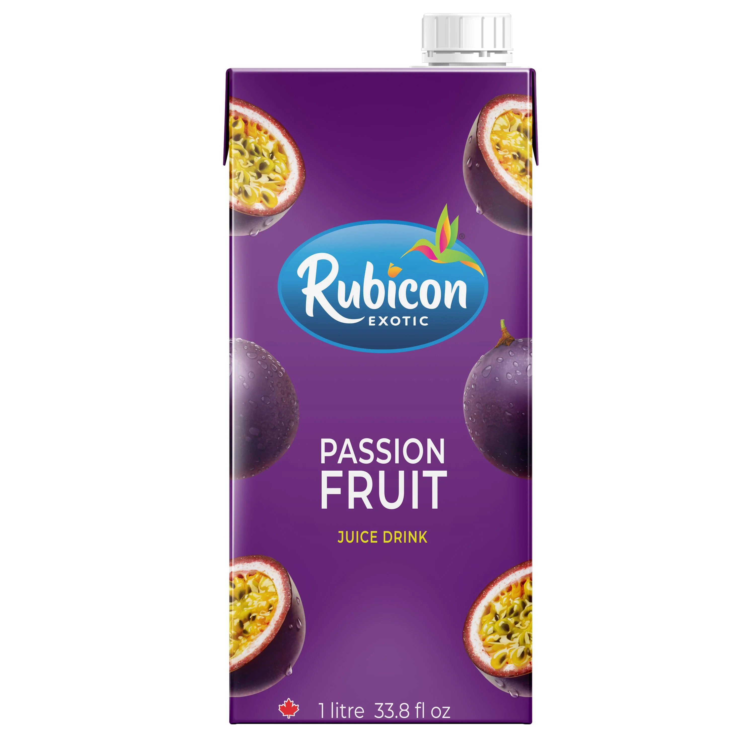 Rubicon - Juice - Passion Fruit - Carton - Tetra — Case (12 x 1 L)