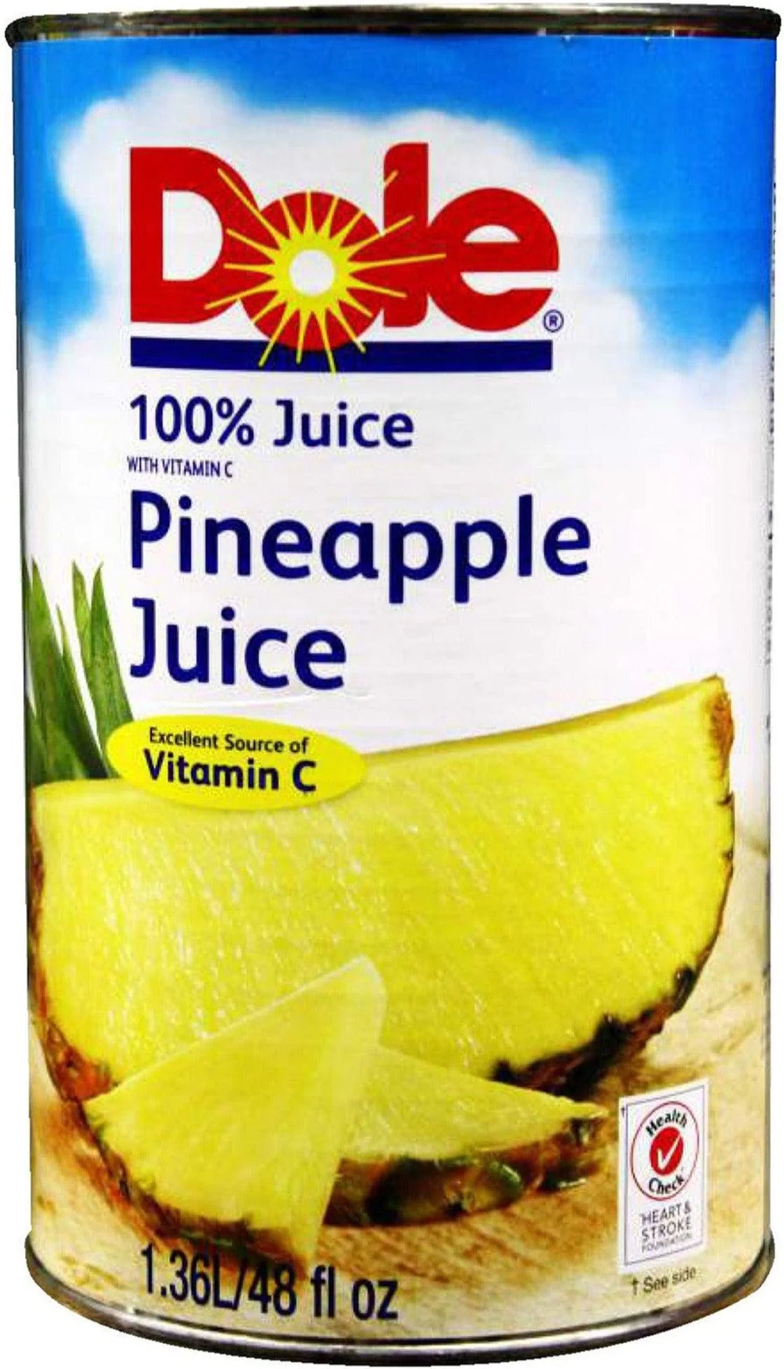 Dole - Pineapple Juice – Canned #818 — Case (12 x 1.36 L)