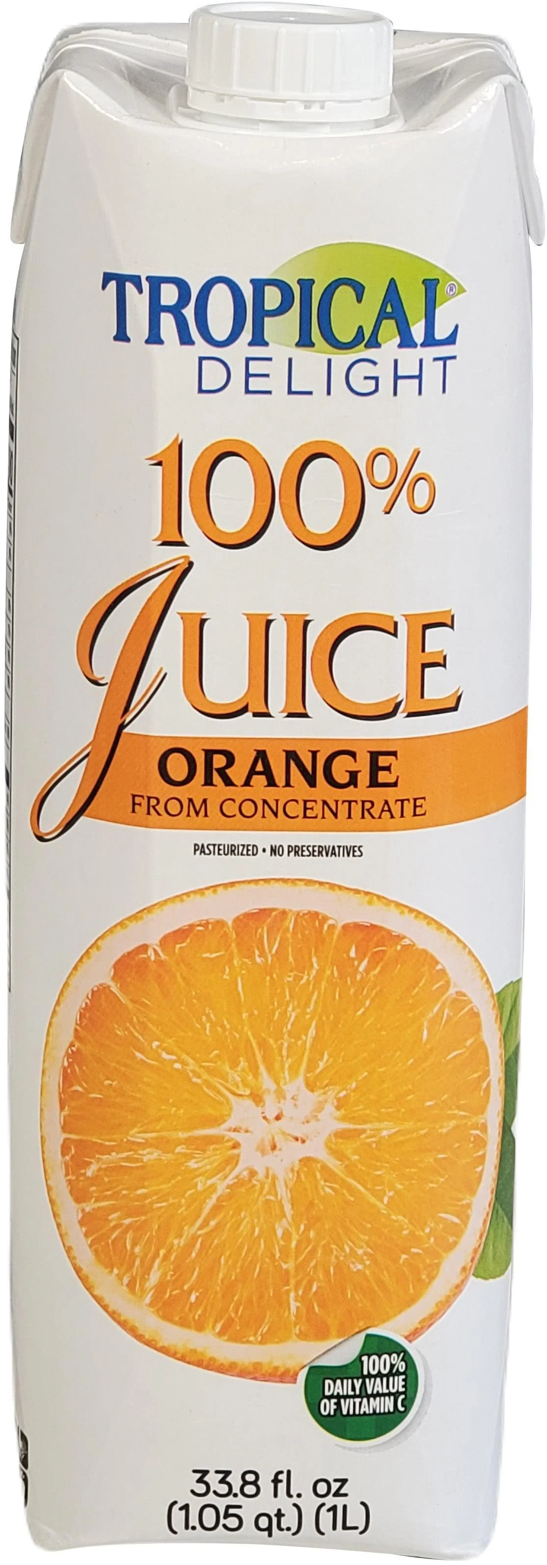 Tropical Delight - Juice - Orange - Tetra — Each (1 L)