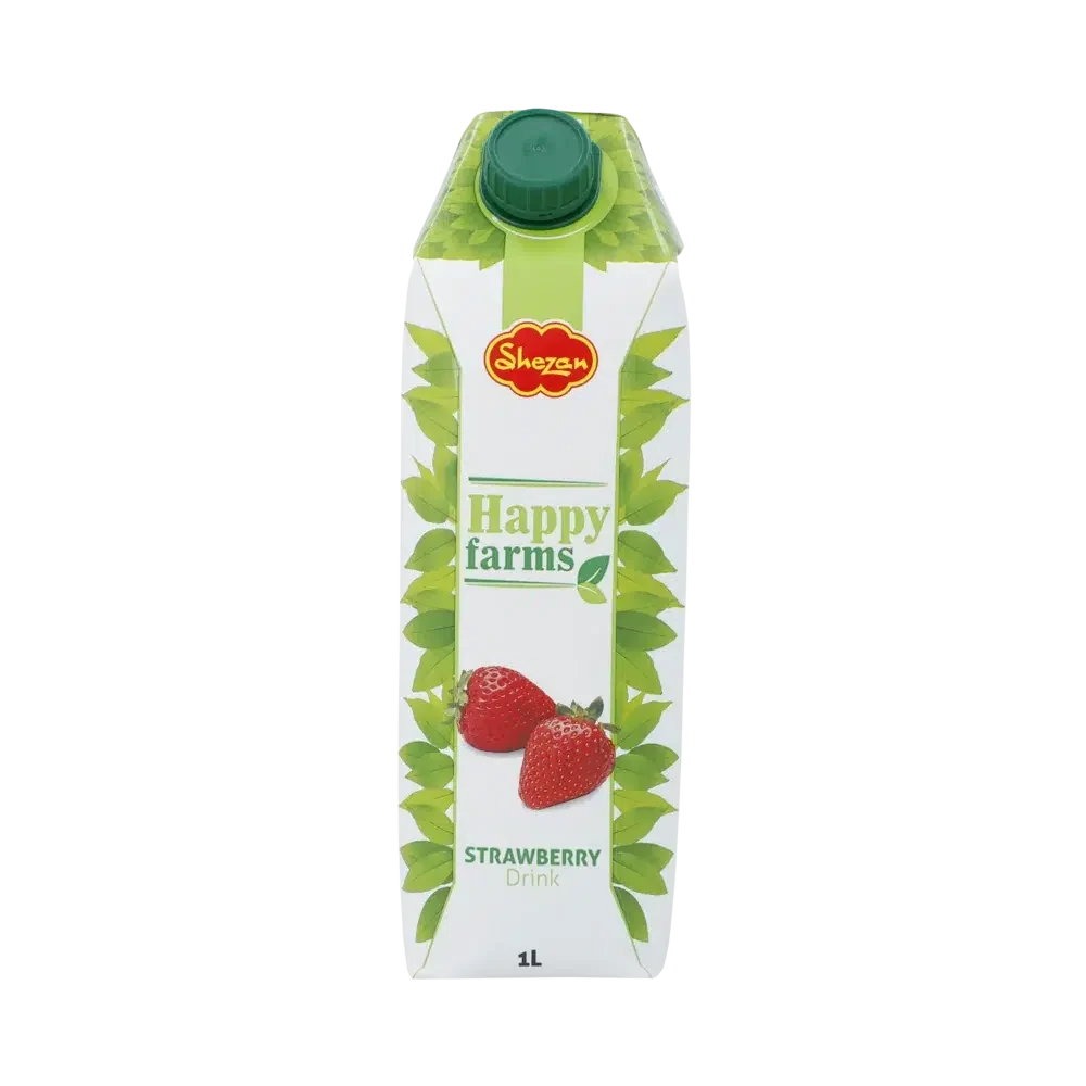 Happy Farms - Strawberry Nector - Tetra — Each (1 L)