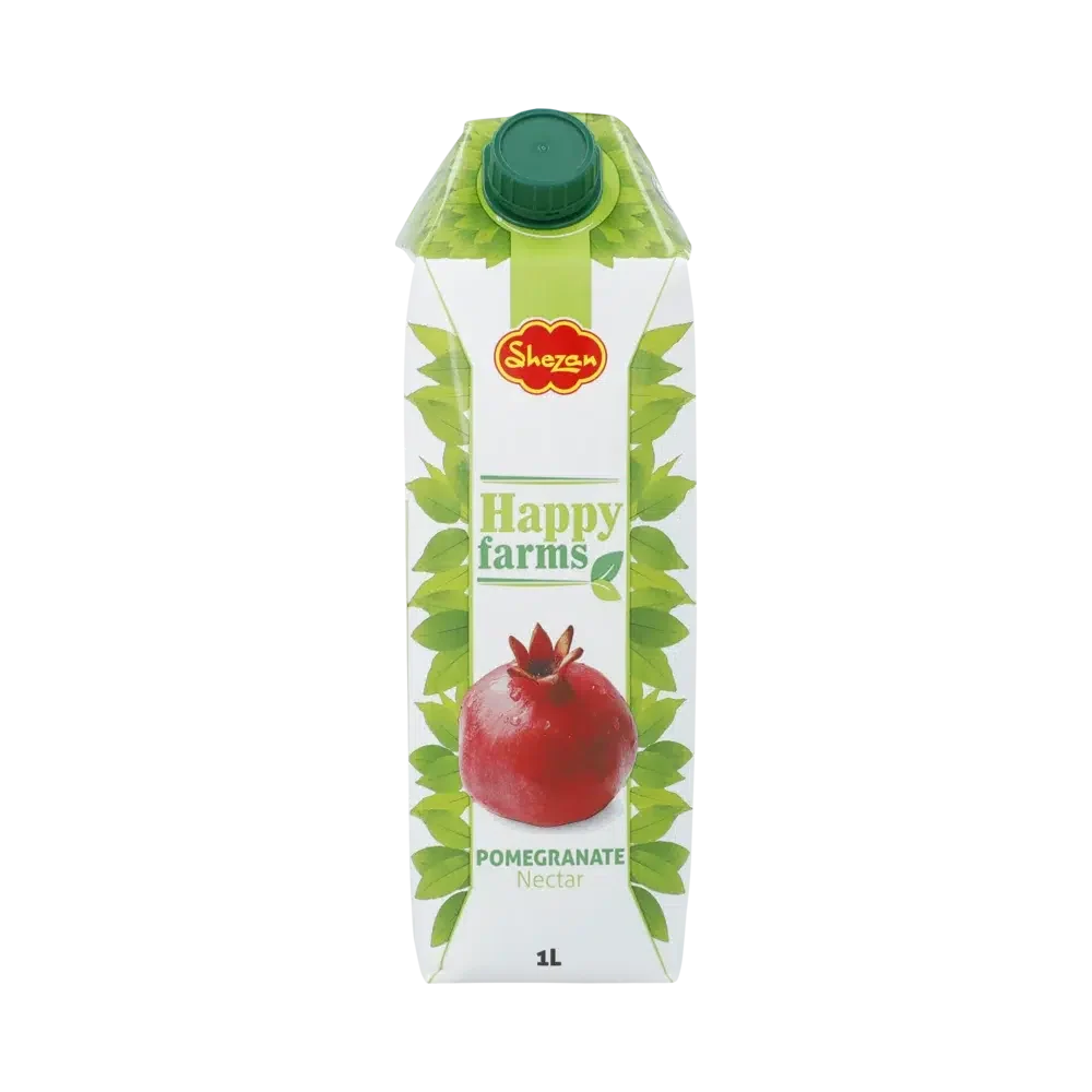 Happy Farms - Pomegranate Nector - Tetra — Case (12 x 1 L)