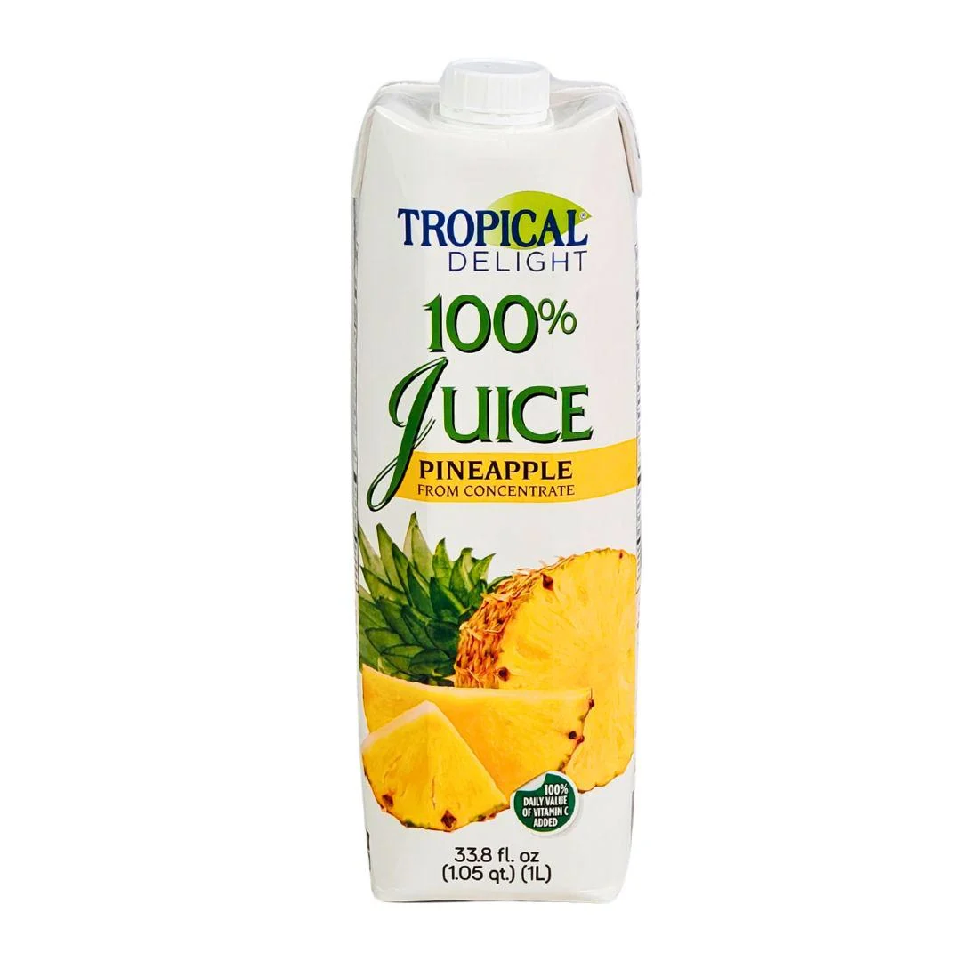 Tropical Delight - Juice - Pineapple - Tetra — Each (1 L)