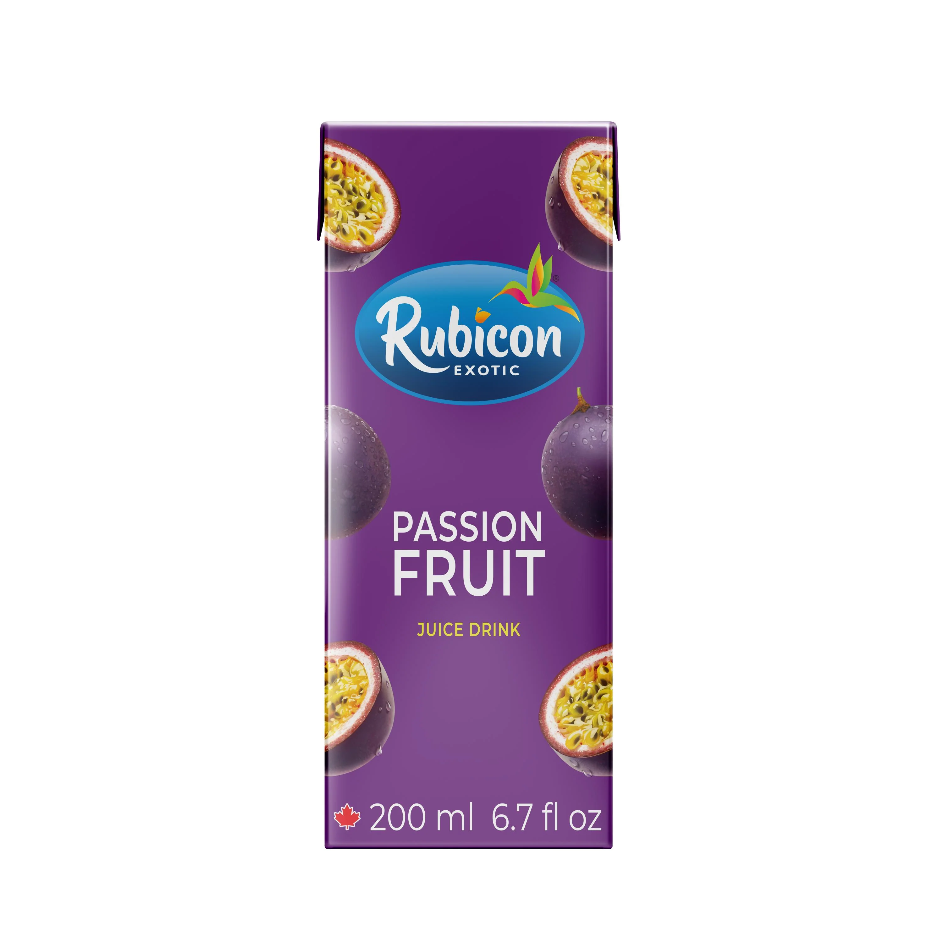 Rubicon - Juice - Passion Fruit - Carton - Tetra — Case (32 x 200 ML)