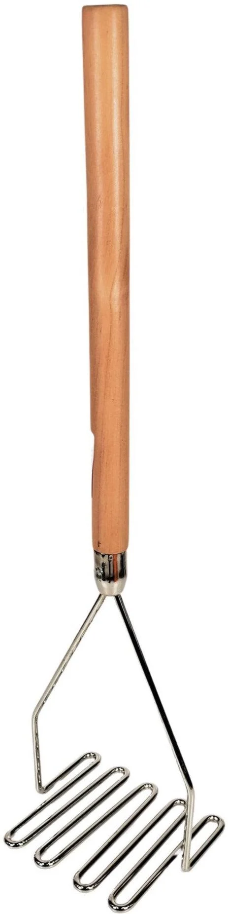 Potato Masher - Wood Handle - 5" x 24"