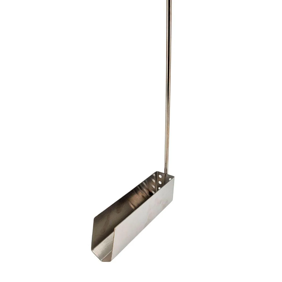 1 1/4" Wide Fryer Crumb Scoop