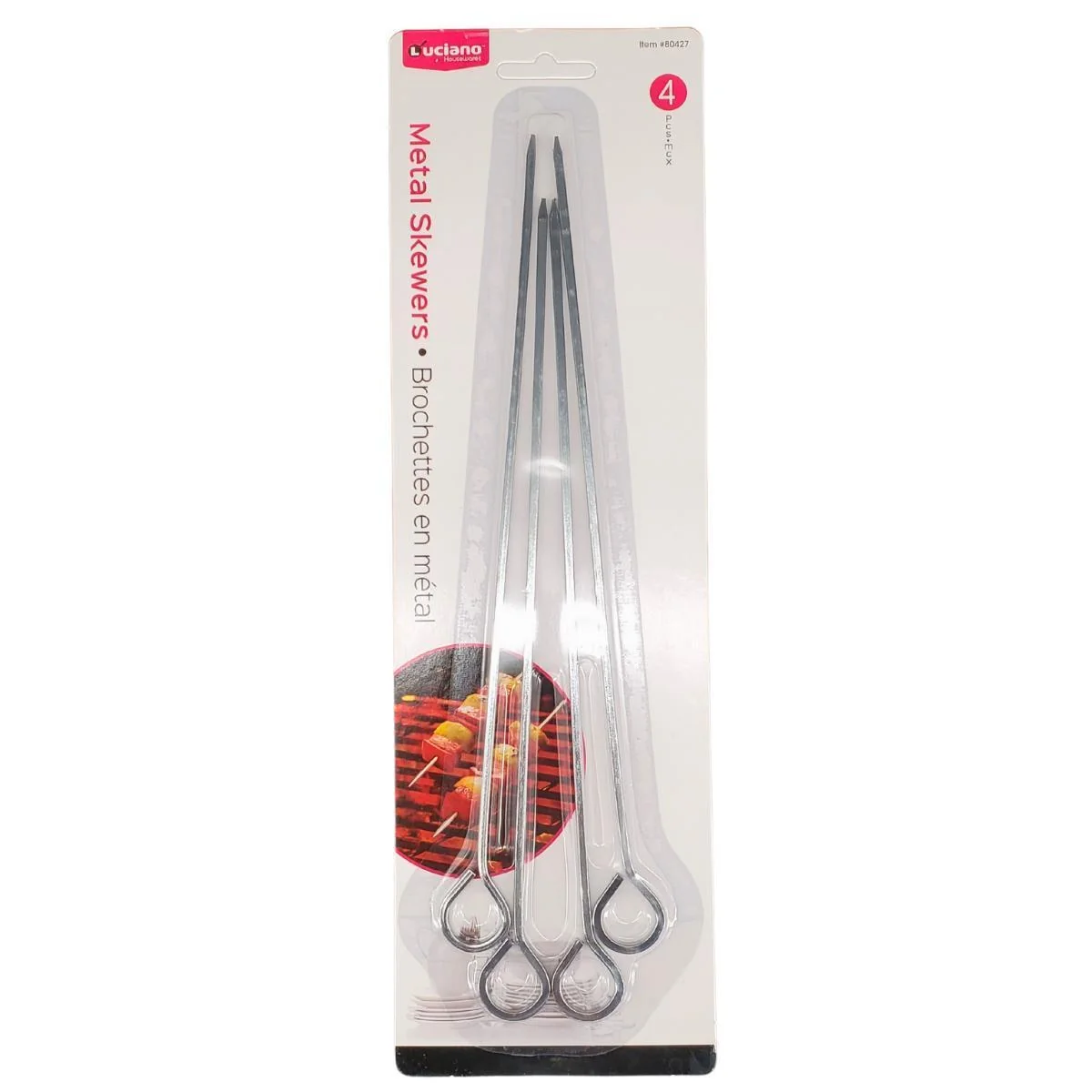Luciano - Chrome Skewer 10"