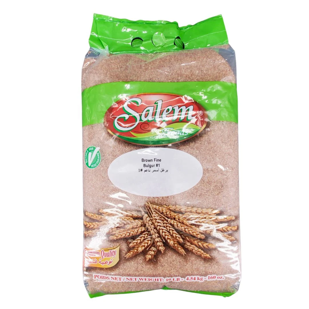 Salem Foods - Brown Fine Bulgur #1 — Case (4 x 10 LB)