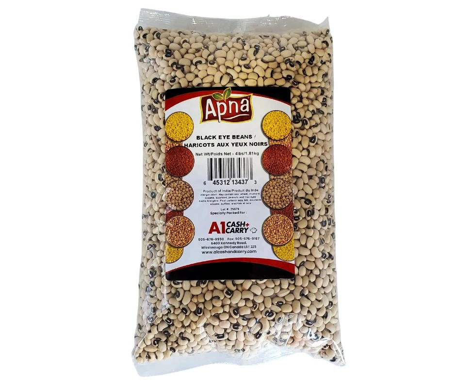 Apna - Black Eyed Beans — Case (8 x 4 LB)