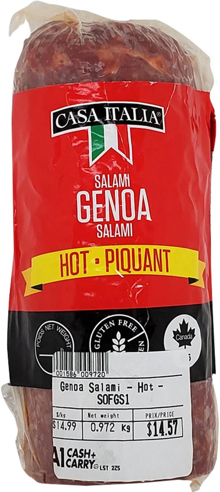 Fresh Deli - Rea's - Cooked - Genoa Salami - Hot