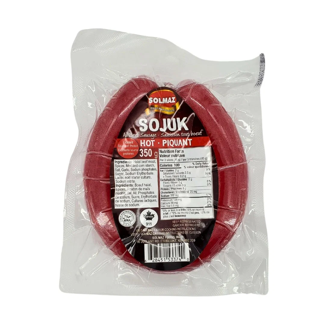 Fresh Deli - Solmaz - Cooked - Sojuk - Hot - Halal — Case (10 x 350 G)