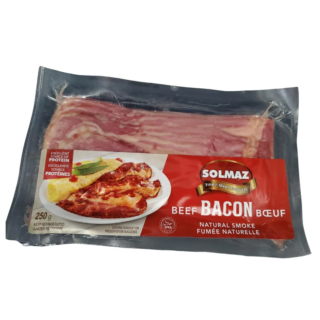Fresh Deli - Solmaz - Cooked "Real" Beef Bacon Slices - Halal — Each (250 G)