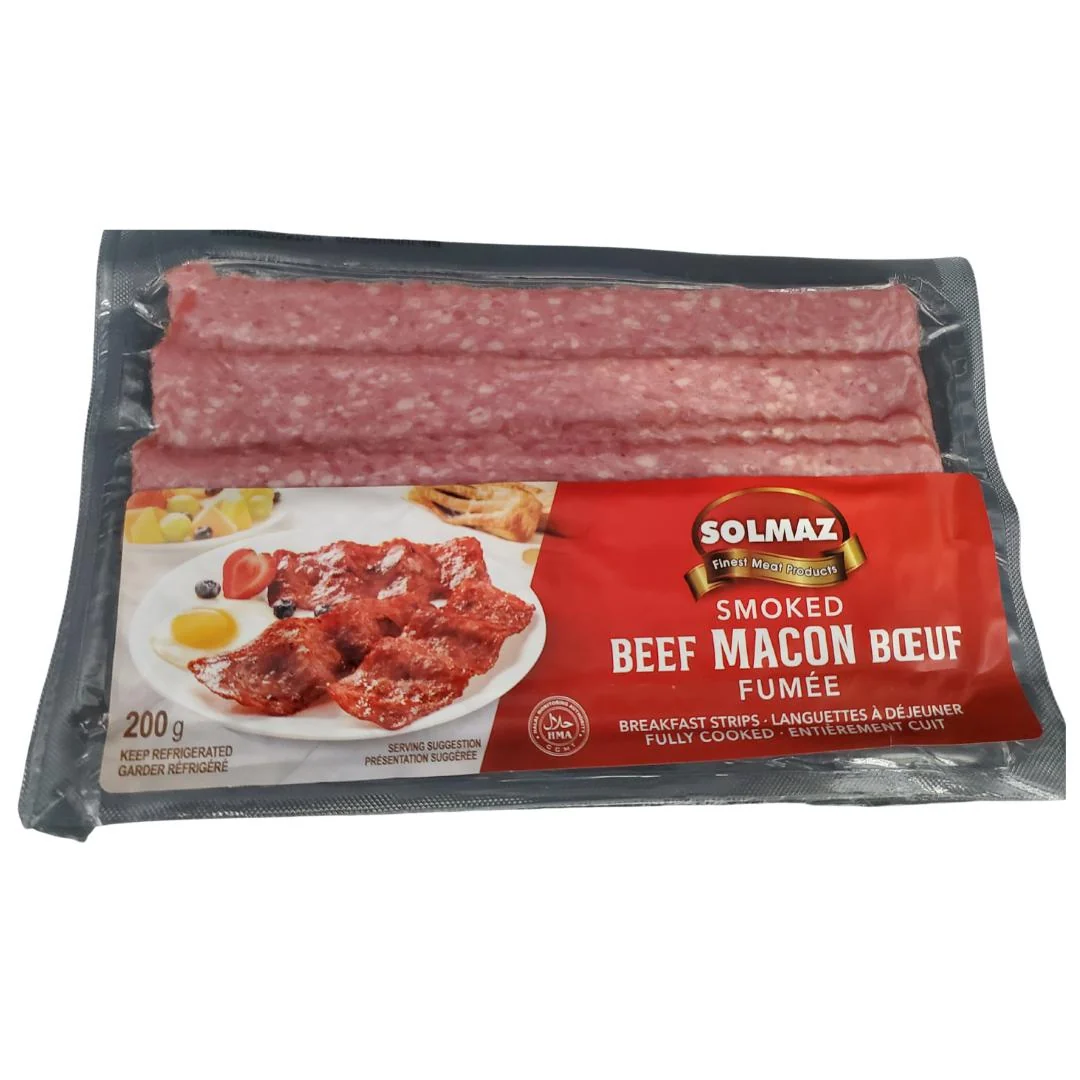 Fresh - Solmaz - Beef Macon - Cooked Smoked & Sliced - Halal — Each (200 G)