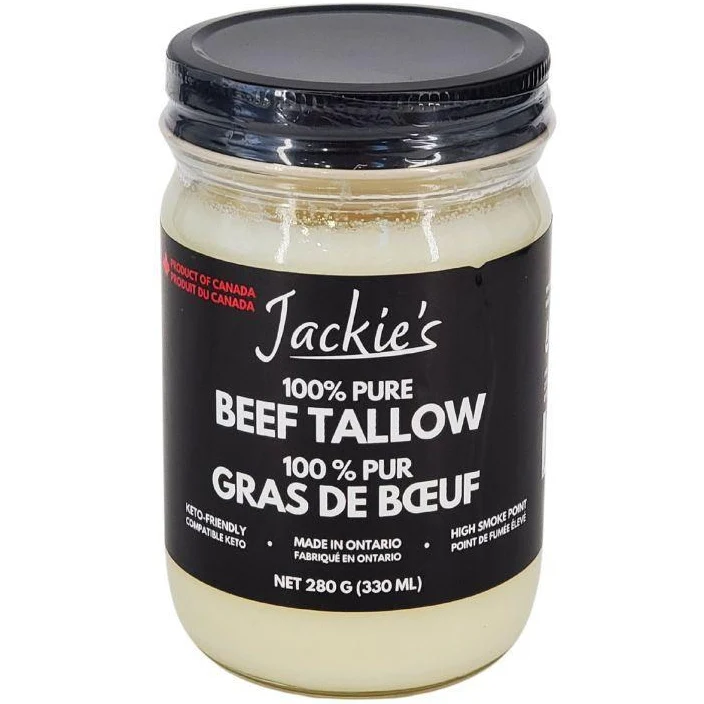 Jackie's 100% Pure Beef Tallow — Each (280 G)