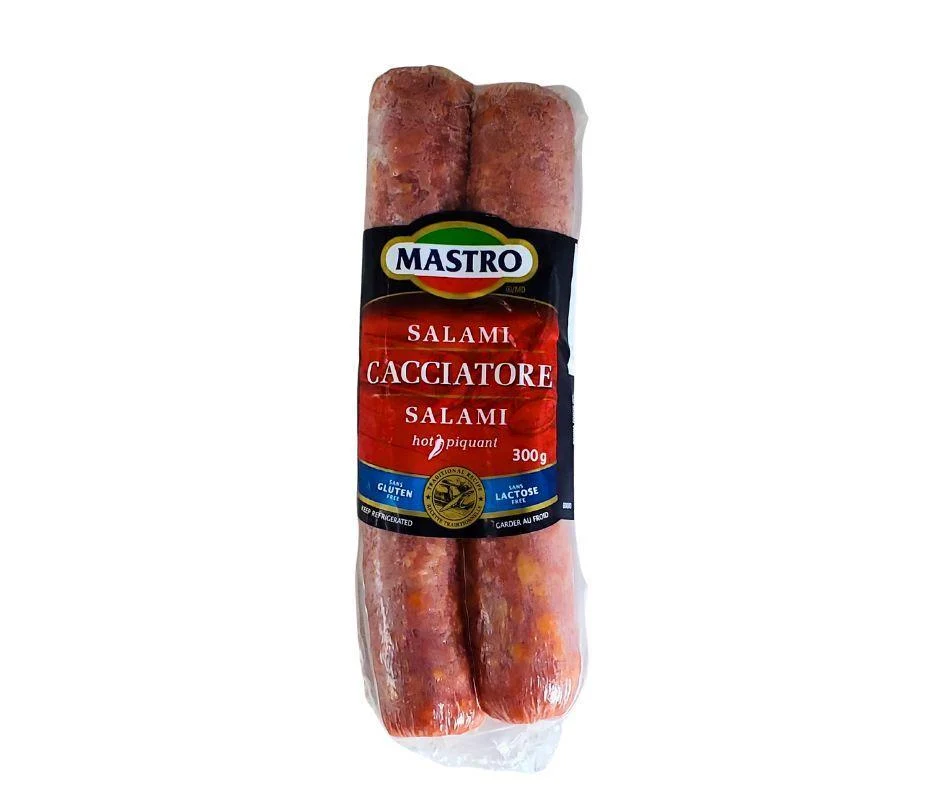Mastro - Salami - Cacciatore Sausages - Hot — Case (9 x 300 G)