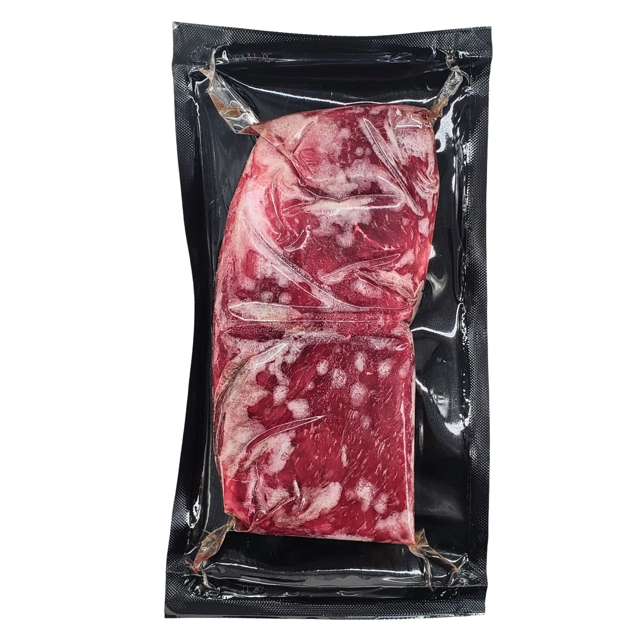 Frozen - Premium Angus - 8 oz Striploin Steaks - Vac Pac - Halal
