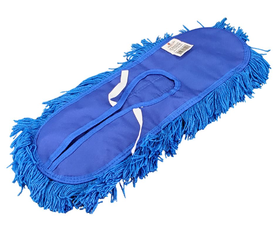 Spartano - 18" Dust Mop Head - Blue — Case (12 CT)