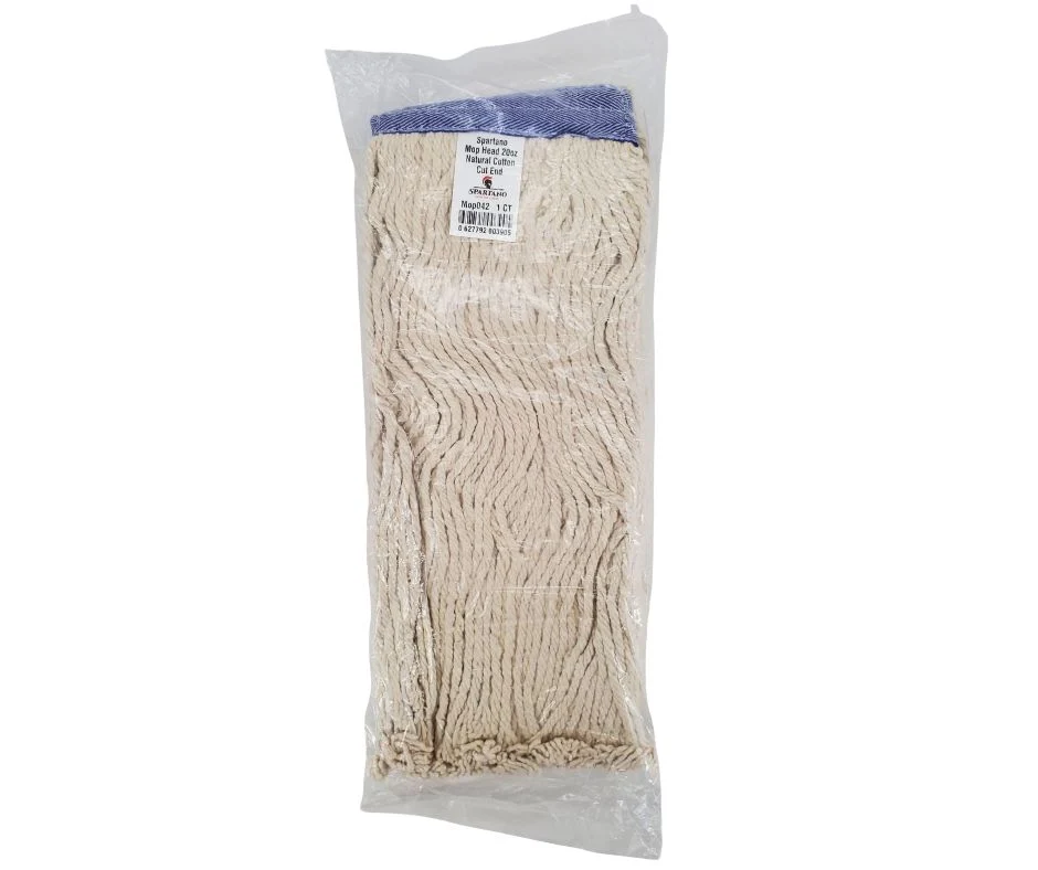Spartano - 20oz Natural Cotton Cut-End Mop Head - MopC20 - TS3020 — Case (12 CT)