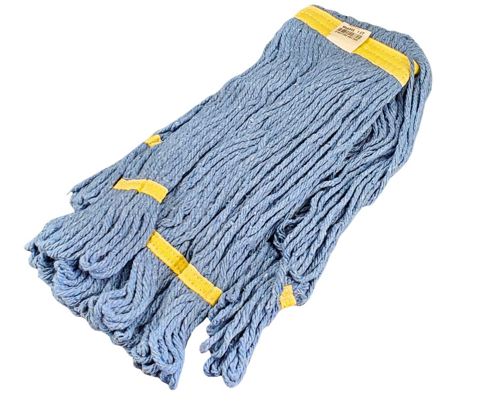 Spartano - 24oz Blue Synthetic Loop-End Mop Head - 3052B — Each (1 CT)