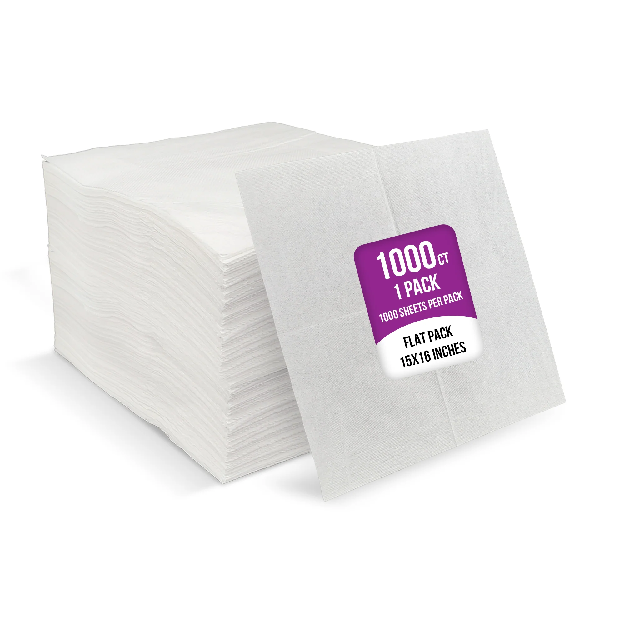 Mayfair - 15"x16" Airlaid Napkins - Flat Pack - 31516FP