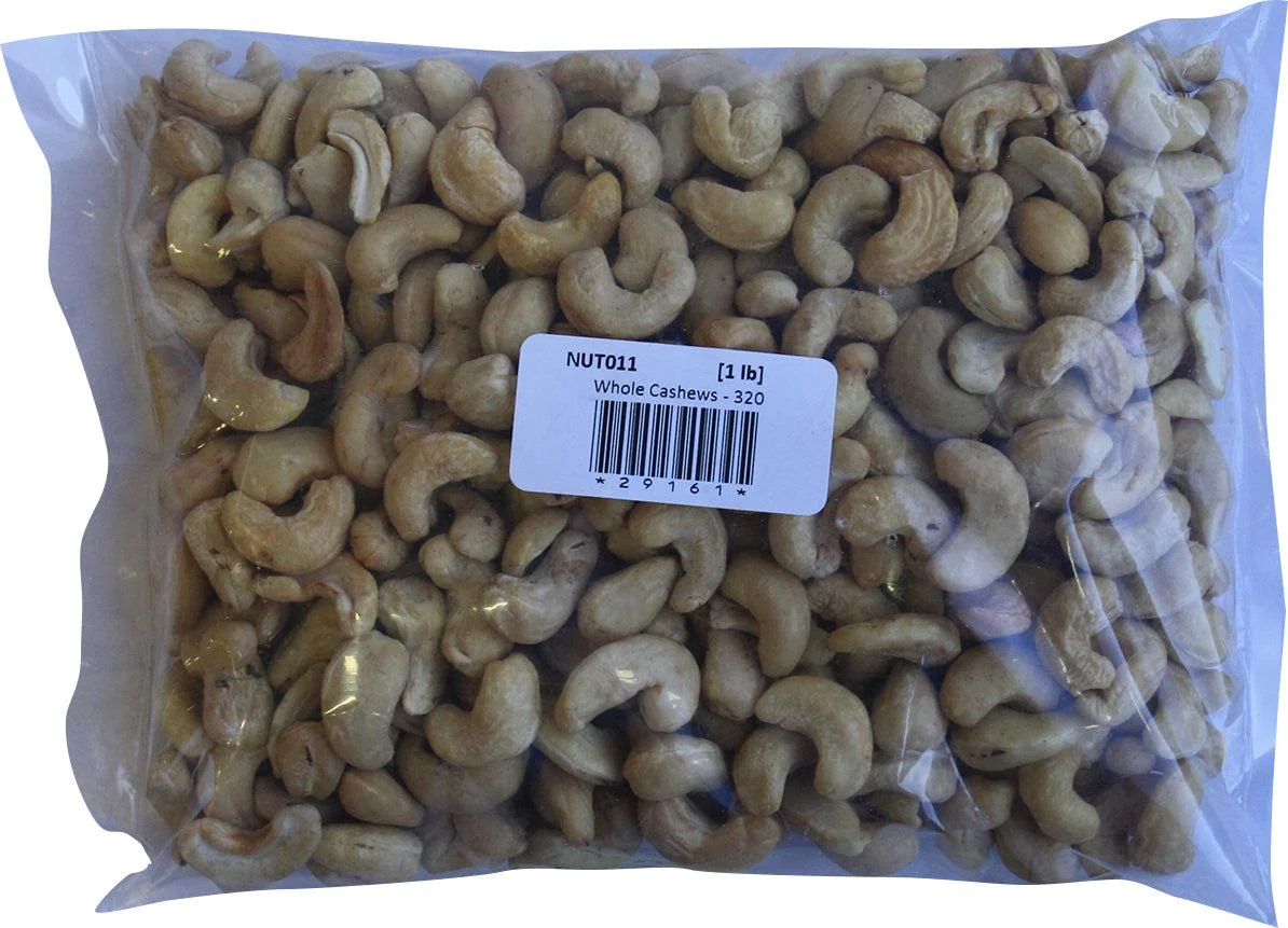 Whole Cashews - 320 — Each (10 LB)