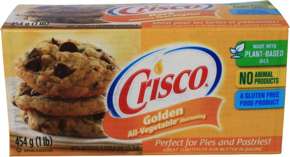 Crisco - Golden - All Vegetable Shortening — Case (36 x 454 G)