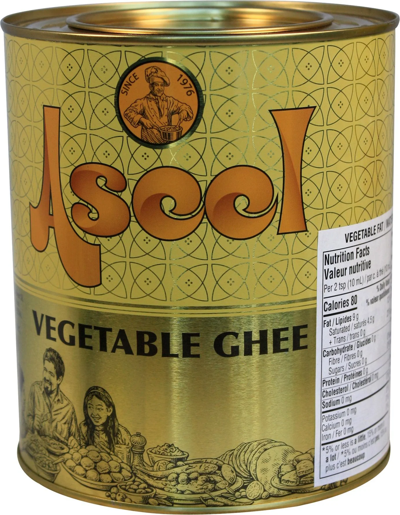 Aseel - Vegetable Ghee — Case (6 x 2 KG)