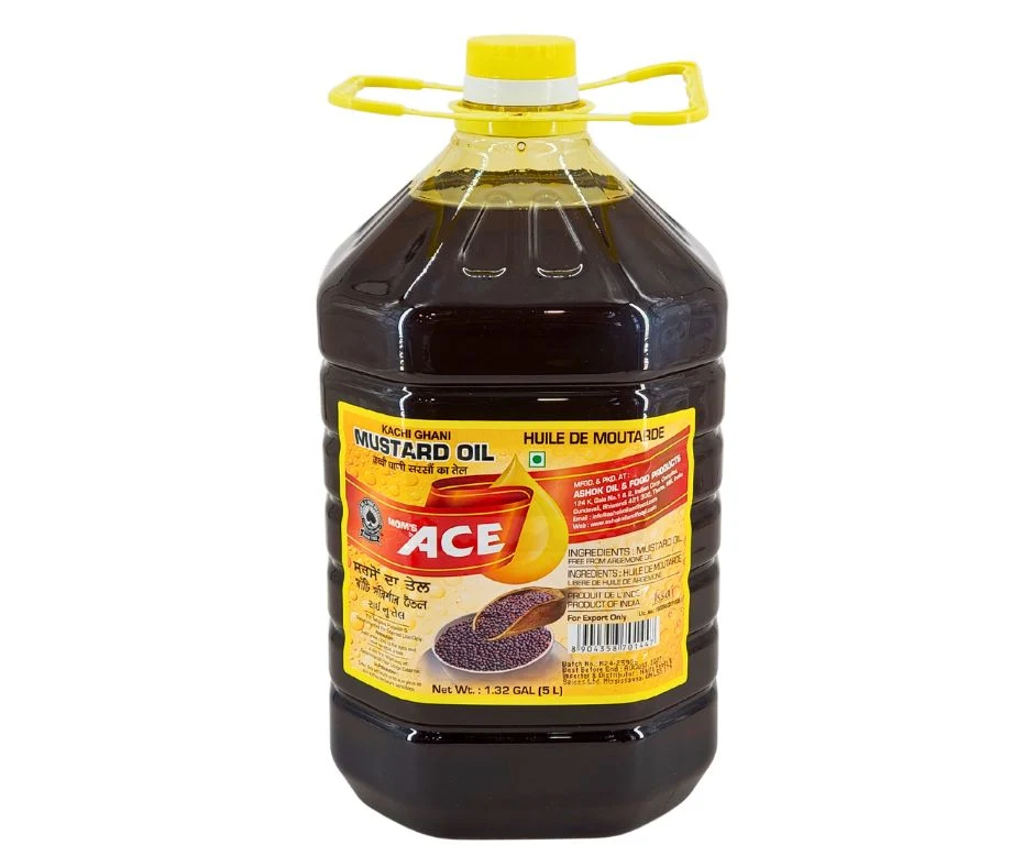 Mom's Ace/GC - Kachi Ghani - Mustard Oil — Case (4 x 5 L)