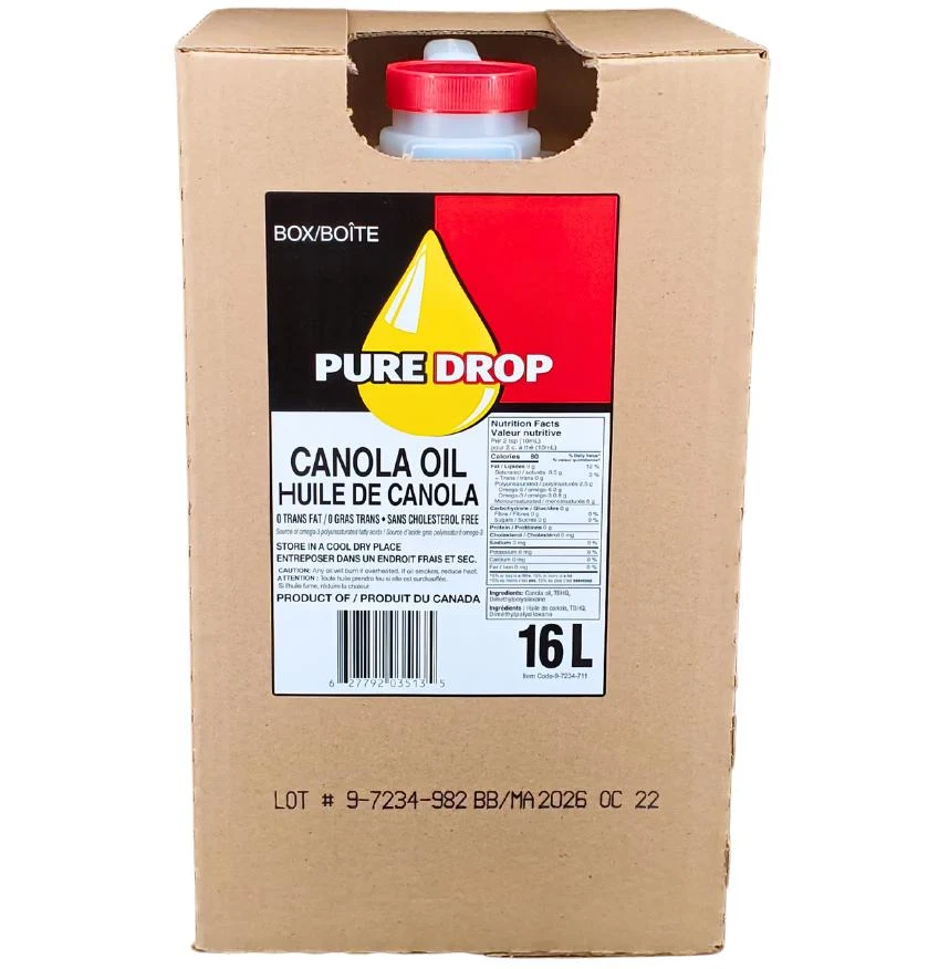 Pure Drop Canola Oil 16L