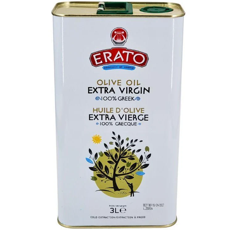 Erato Extra Virgin Olive Oil — Case (4 x 3 L)