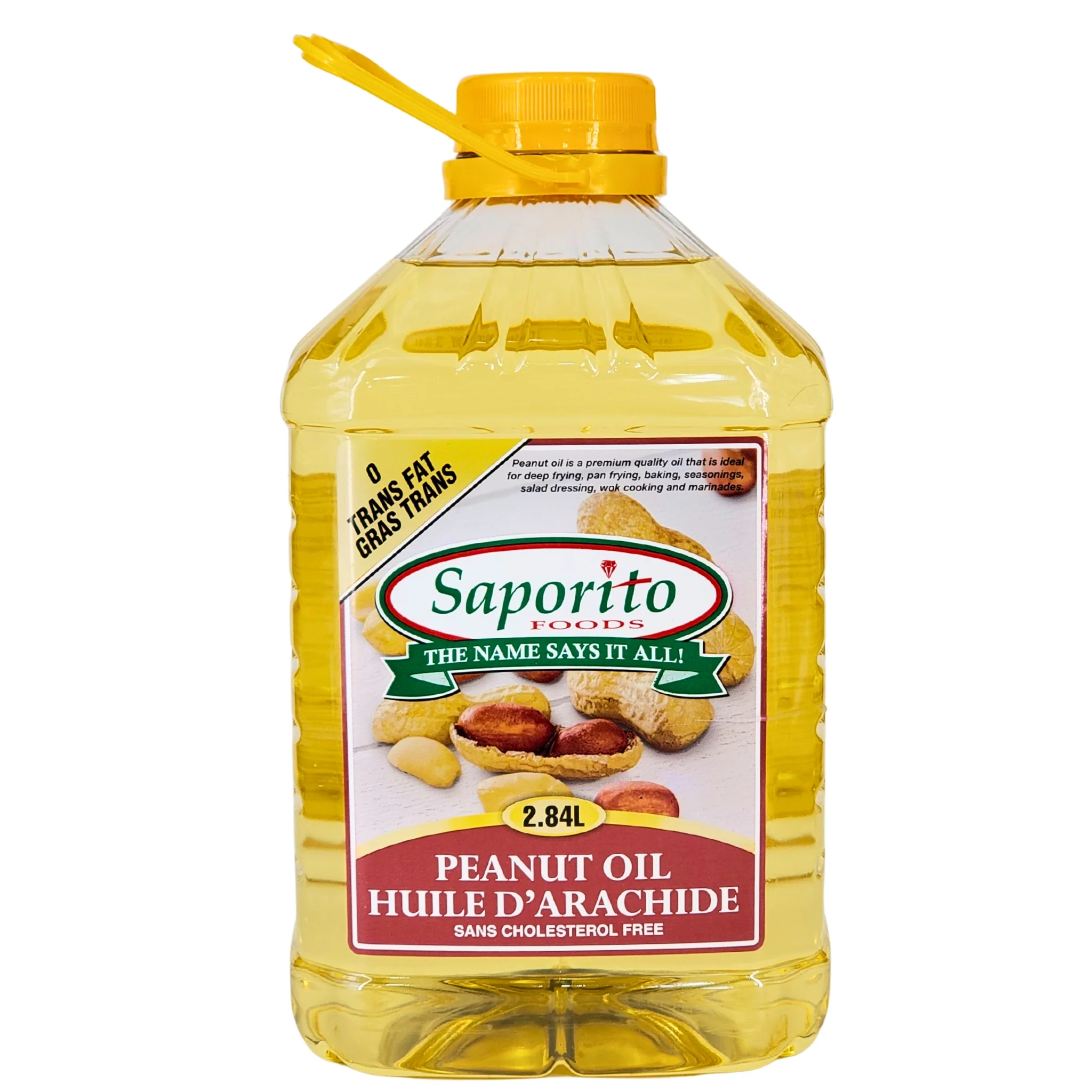Saporito - Peanut Oil — Case (6 x 2.84 L)