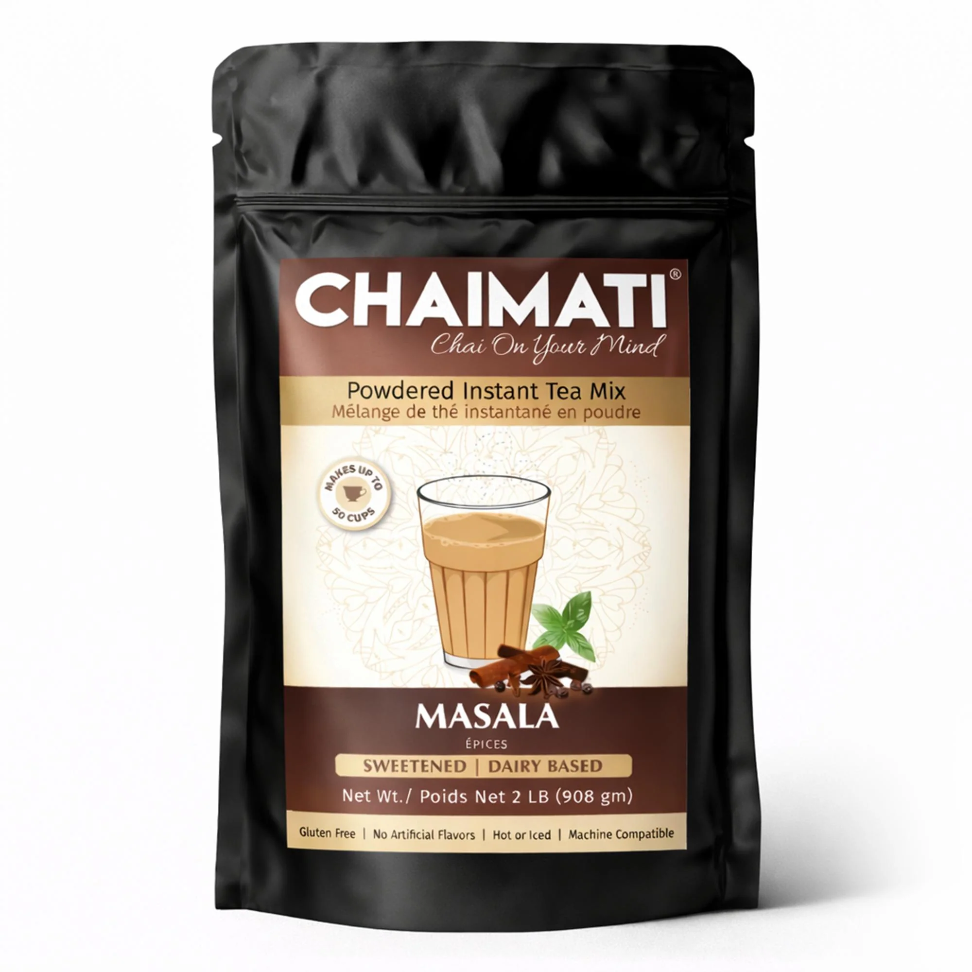 ChaiMati - Masala Chai Latte - Instant Premix — Each (2 LB)