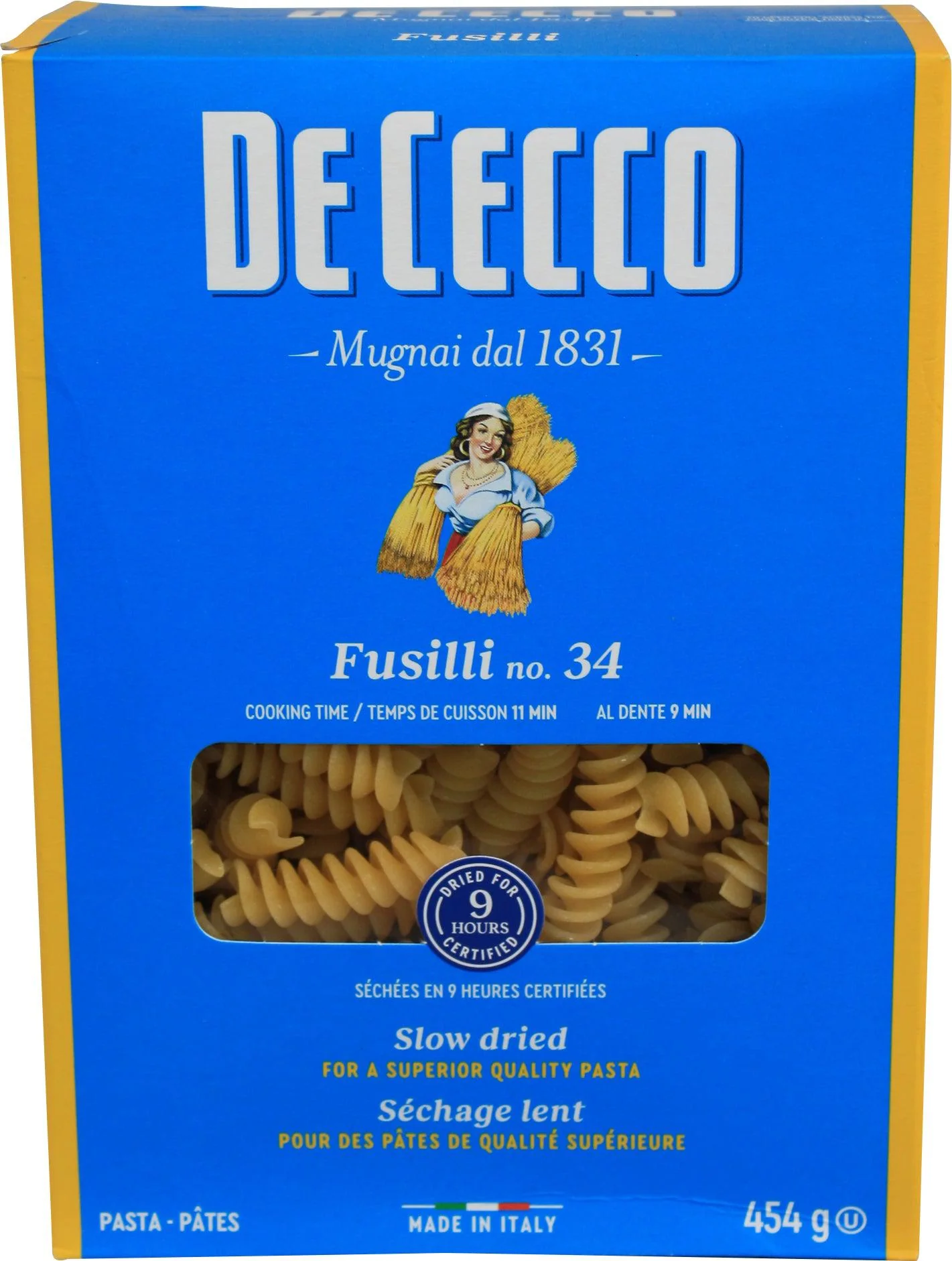 DeCecco - Pasta - Fusilli - #34 — Each (454 G)