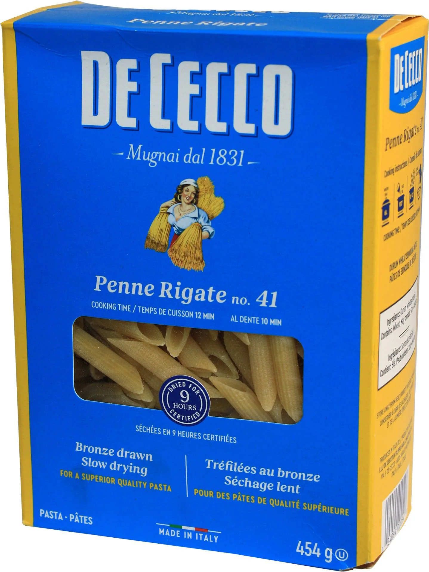 DeCecco - Pasta - Penne Rigate - #41 — Case (12 x 454 G)