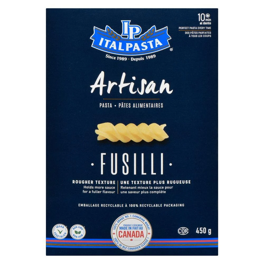 Italpasta - Artisan - Pasta - Fusilli — Case (12 x 450 G)