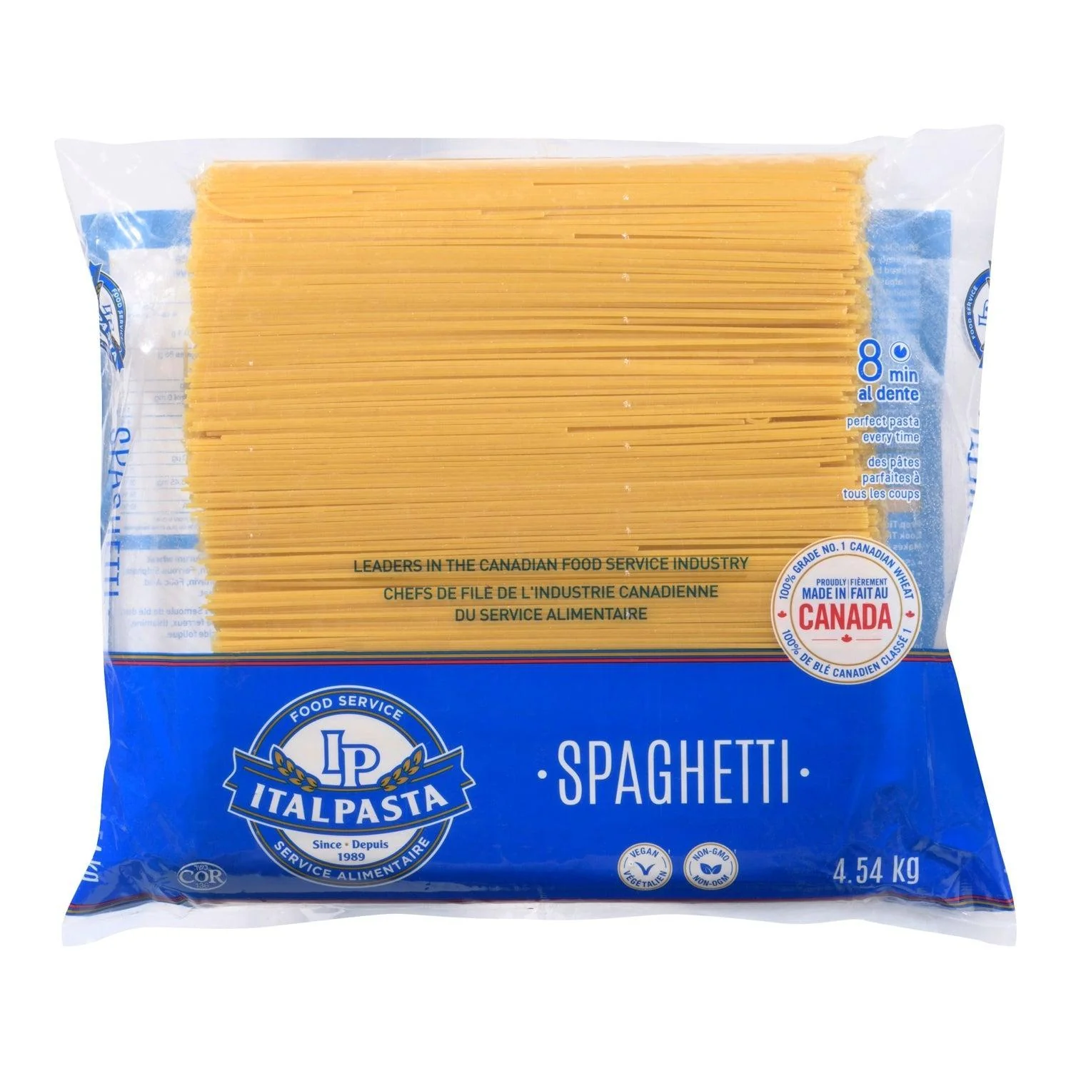Italpasta - Tradizionale Spaghetti - 4.54kg — Case (2 x 10 LB)