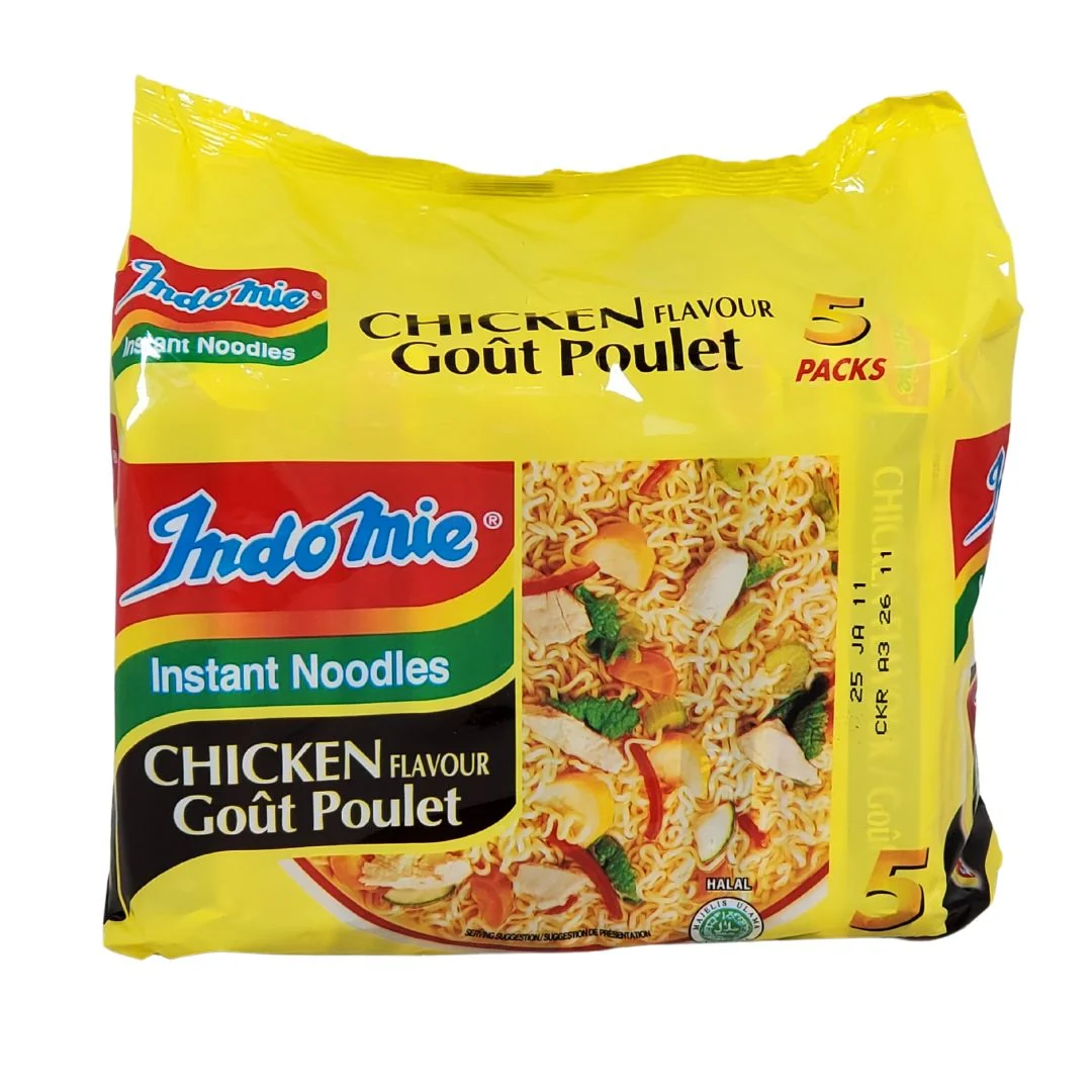 Indomie - Instant Noodles Chicken Flavour — Case (6 x 5 x 70 G)
