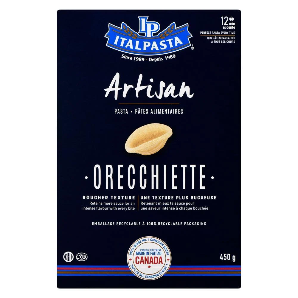 Italpasta - Artisan - Pasta - Orecchiette — Case (12 x 450 G)