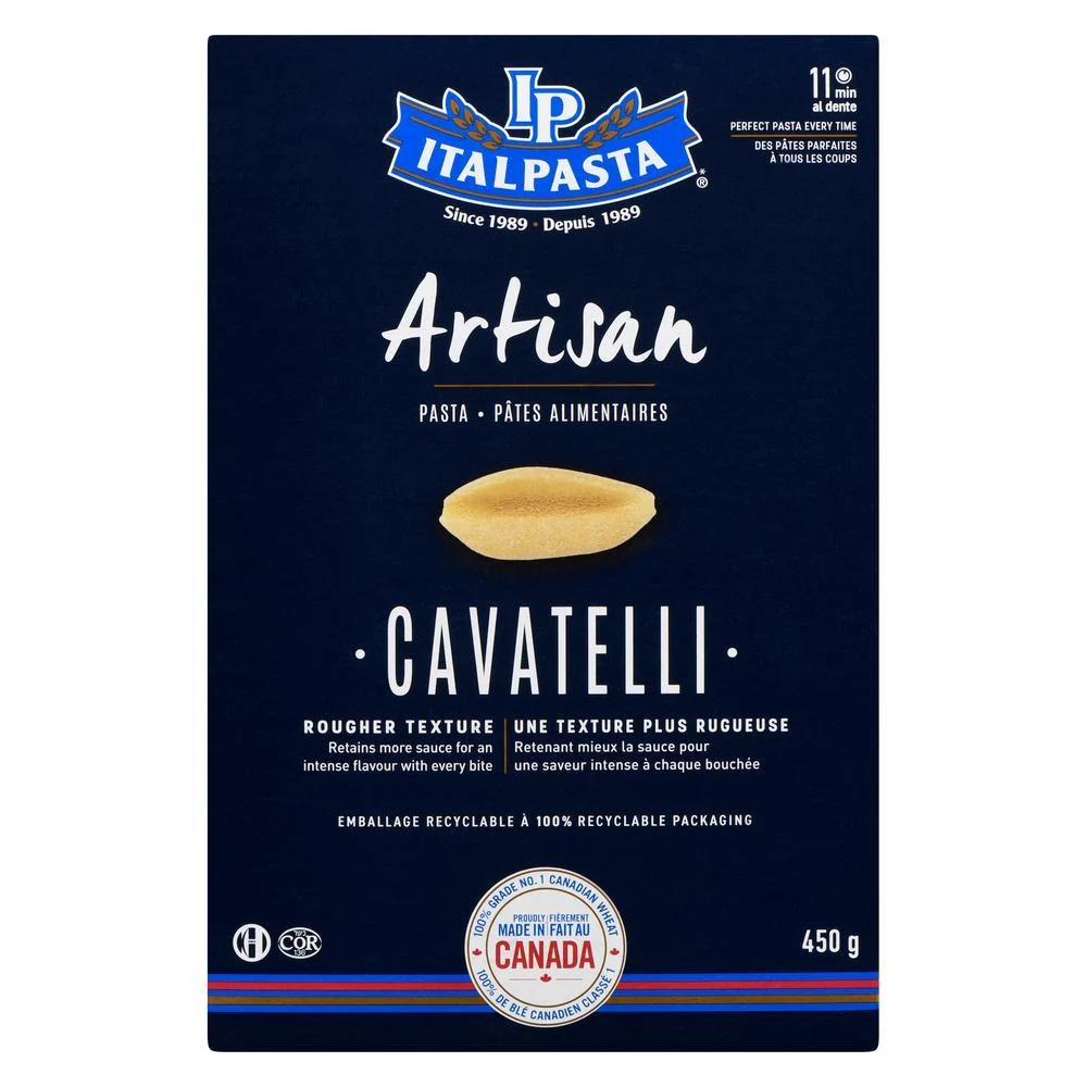 Italpasta - Artisan - Pasta - Cavatelli — Case (12 x 450 G)