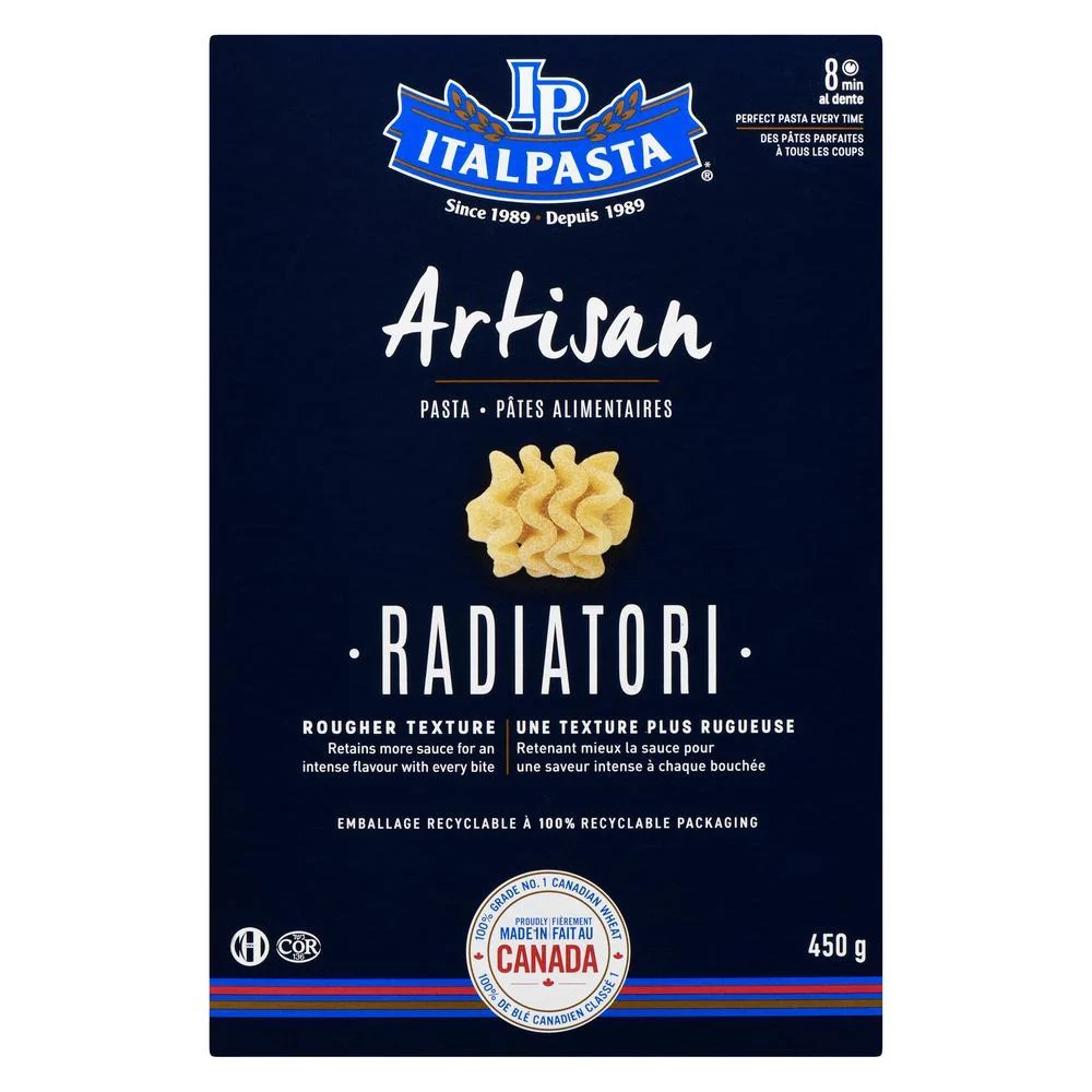 Italpasta - Artisan - Pasta - Radiatori — Each (450 G)