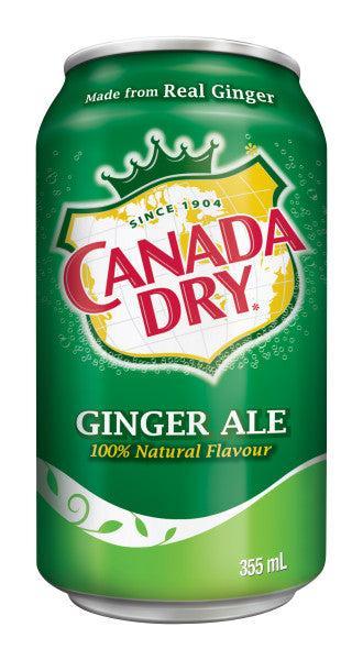 Canada Dry Ginger Ale Cans